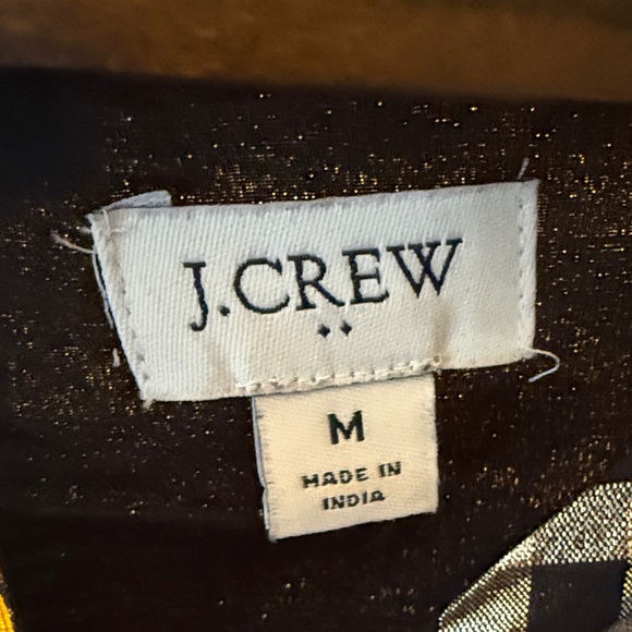 J. Crew Black & White Short-Sleeve Top - Picture 2 of 4